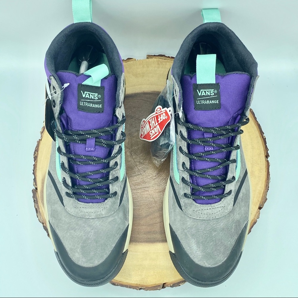 VANS Men’s UltraRange Hi MTE Pewter/Eucalyptus 12 - Picture 5 of 13